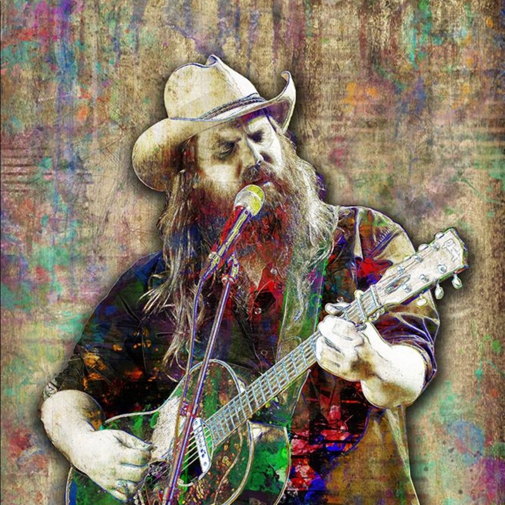 Chris Stapleton 12x18in County Poster